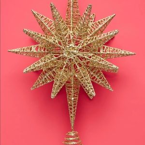 Anthropologie Moravian Star Tree Topper